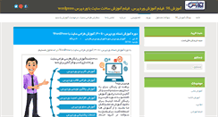 Desktop Screenshot of amoozesh98.com